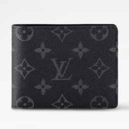 Q01 Louis Vuitton Multiple Wallet Monogram Eclipse