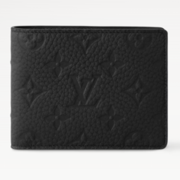 Q04 Louis Vuitton Multiple Wallet Monogram Taurillon Leather